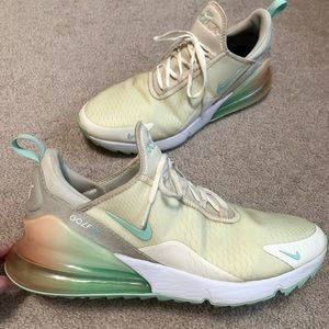 Nike Air Max 270 Golf Sail Light Dew CK6483-124 Men's 14